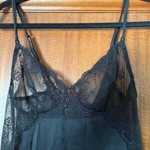 La Perla Black Silk Nightgown size medium